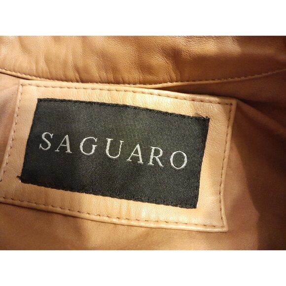 Womens Western Cowgirl Feminine Ruffle Hem Tailored Fit Sz Small Leather Jacket - Picture 6 of 10